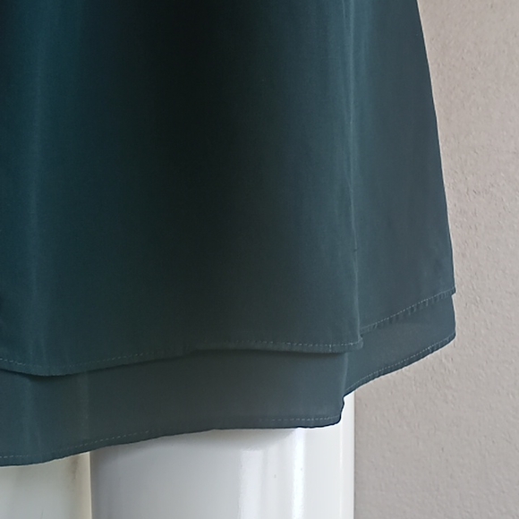 City chic green blouse with zipper size S/16 - Picture 5 of 7